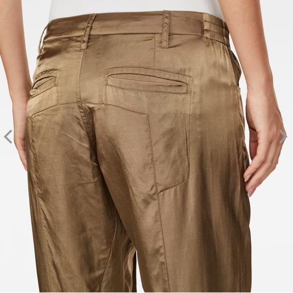 NWT G-Star Women’s Boxxa 3D Mid Waist Army Green Boyfriend Cargo Pants Sz 23/30 - Picture 4 of 16